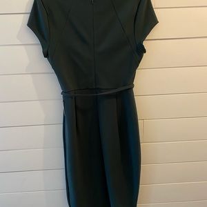 Express forest green dress